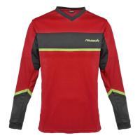 Bluza bramkarska dla dzieci Reusch Razor Goalkeeper Shirt czerwona 3521104 302