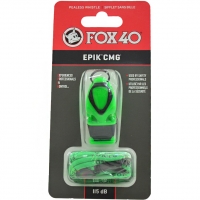 Gwizdek Fox 40 Epik CMG neon zielony ze sznurkiem 8803-1408