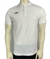 Koszulka męska Umbro A Tibs Pique Polo biała UB0107-POM01B