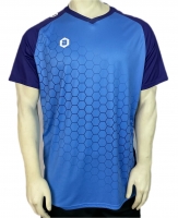 Koszulka piłkarska męska amber Derby niebieski AD3264 410